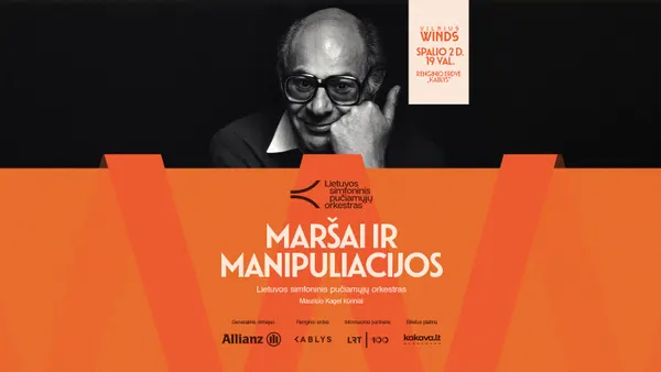 Maršai Ir Manipuliacijos: Lietuvos simfoninis pučiamųjų orkestras | Vilnius Winds