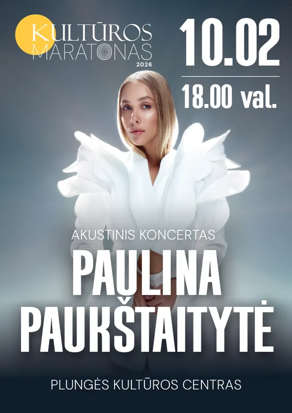 Paulina Paukštaitytė: Akustinis koncertas | Kultūros Maratonas