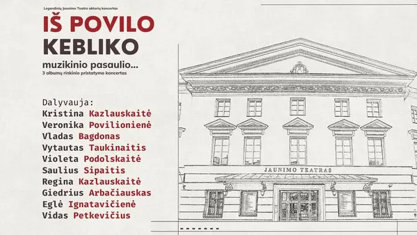 Legendinių Jaunimo teatro aktorių koncertas