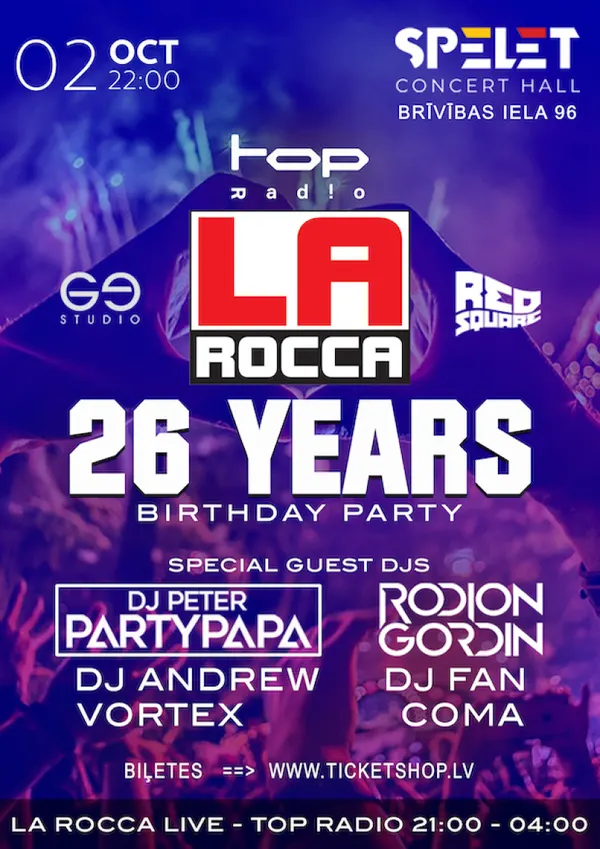 La Rocca – 26 Birthday Party