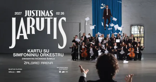 Justinas Jarutis su simfoniniu orkestru