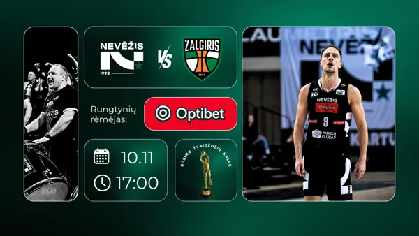LKL rungtynės: Kėdainių „Nevėžis“ – Kauno „Žalgiris“