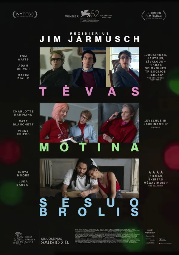 Tėvas, motina, sesuo, brolis