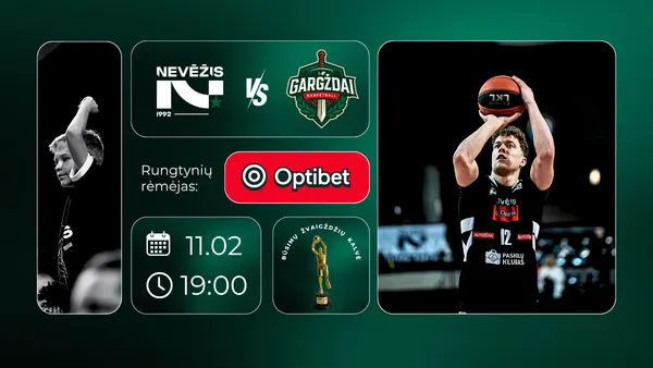 LKL rungtynės: Kėdainių „Nevėžis“ – Gargždų „Gargždai“