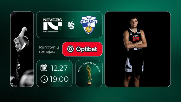 LKL rungtynės: Kėdainių „Nevėžis“ – Klaipėdos „Neptūnas“