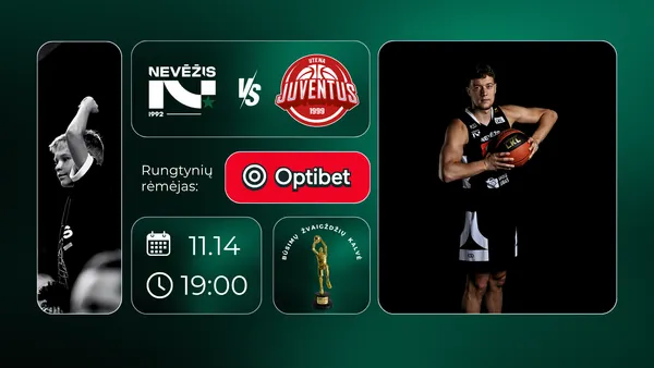LKL rungtynės: Kėdainių „Nevėžis“ – Utenos „Juventus“