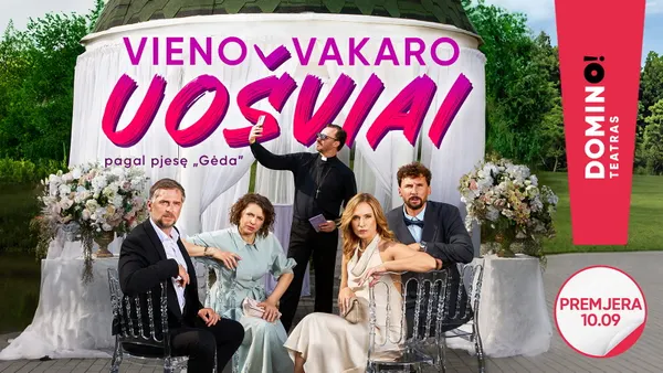 DOMINO teatras | premjera VIENO VAKARO UOŠVIAI