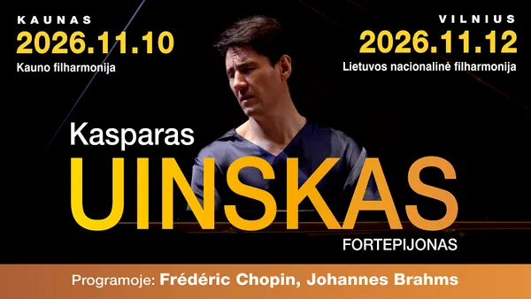 Pianistas Kasparas Uinskas, solinis rečitalis