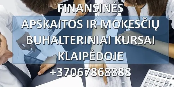 Buhalterinės Apskaitos Kursai Klaipėdoje