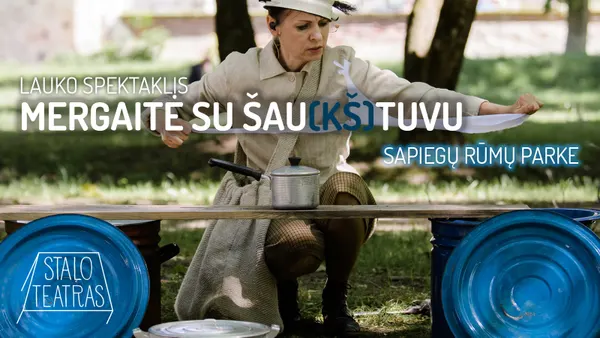 Lauko spektaklis „Mergaitė su šau(KŠ)tuvu“