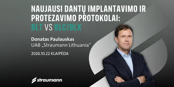 K10428 Naujausi dantų implantavimo ir protezavimo protokolai: BLT vs BLC/BLX