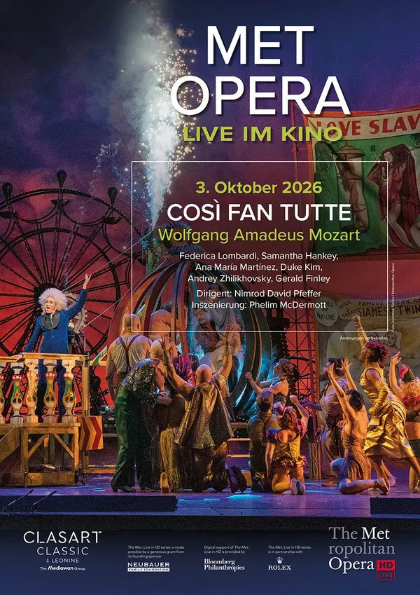 Opera’26: Così fan tutte