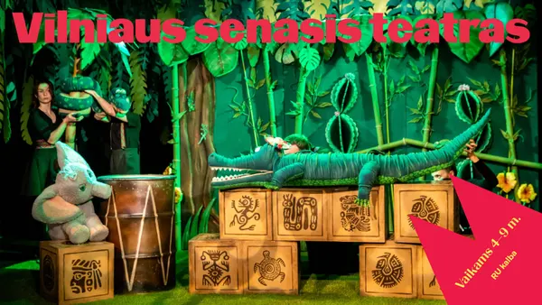 Pagal Rudyardo Kiplingo kūrybą „SMALSUSIS DRAMBLIUKAS“ (Rež. J. Rusakova)