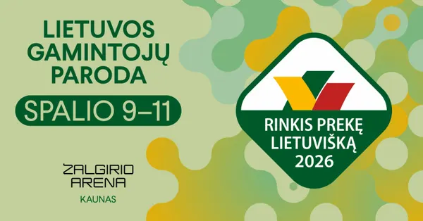 Rinkis prekę lietuvišką 2026