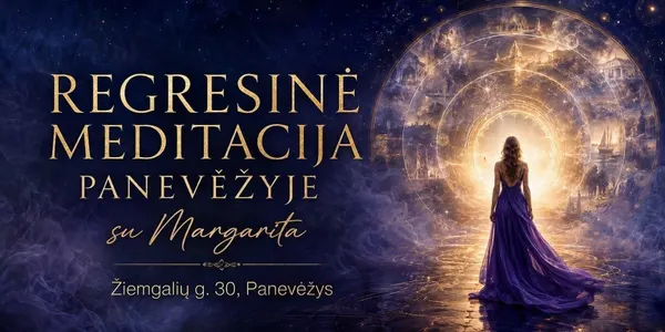 Regresinė meditacija su Margarita