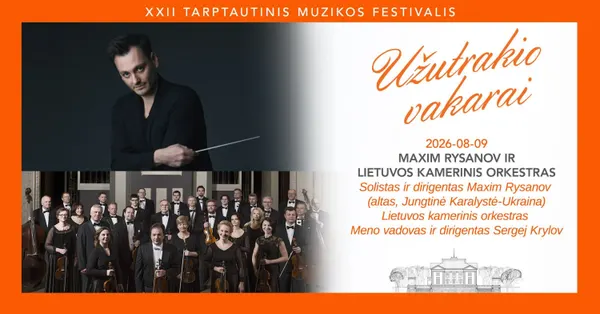 Maxim Rysanov Ir Lietuvos Kamerinis Orkestras