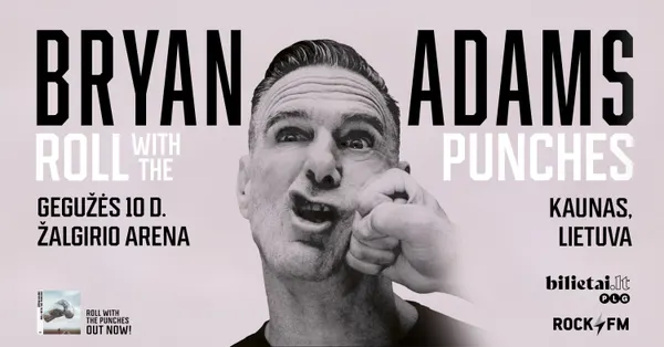 Bryan Adams: Roll with the Punches (Perkeltas iš 2026.09.28)