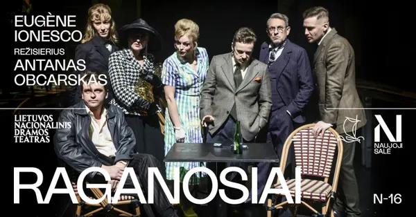 Eugène Ionesco. RAGANOSIAI, rež. Antanas OBCARSKAS (Perkeltas iš 2026 04 23)