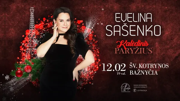 Evelina Sašenko | Kalėdinis Paryžius
