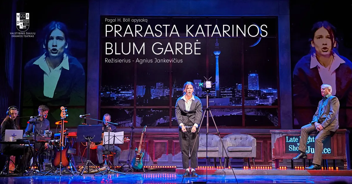 VŠDT | Prarasta Katarinos Blum Garbė | rež. Agnius Jankevičius