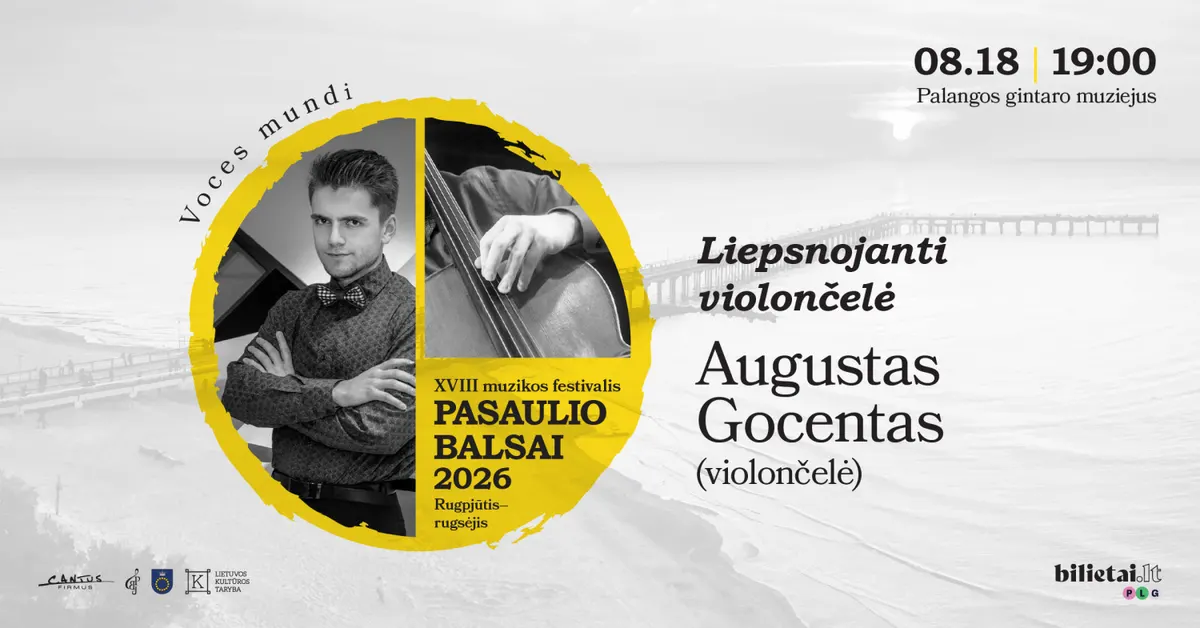 Koncertas "Liepsnojanti violončelė"