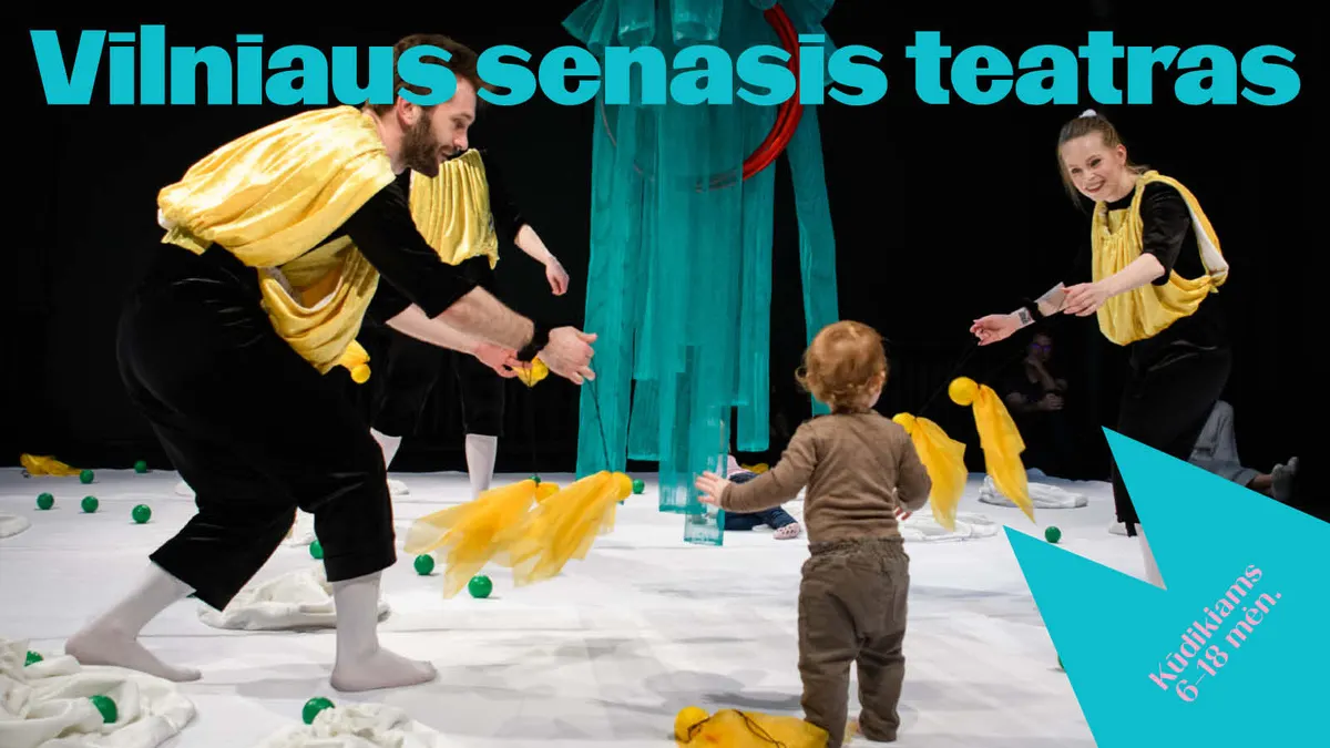 Interaktyvus judesio spektaklis 6-18 mėn. kūdikiams „PASAULIO MEDIS“