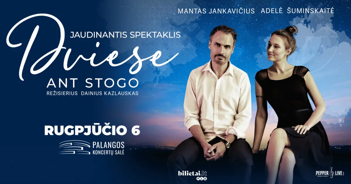 Spektaklis "Dviese ant stogo"