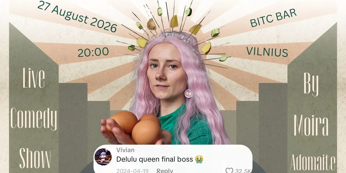 Moira Adomaite Comedy Special Delulu Queen Final Boss