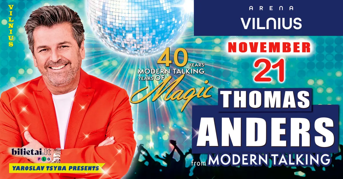 THOMAS ANDERS from Modern Talking