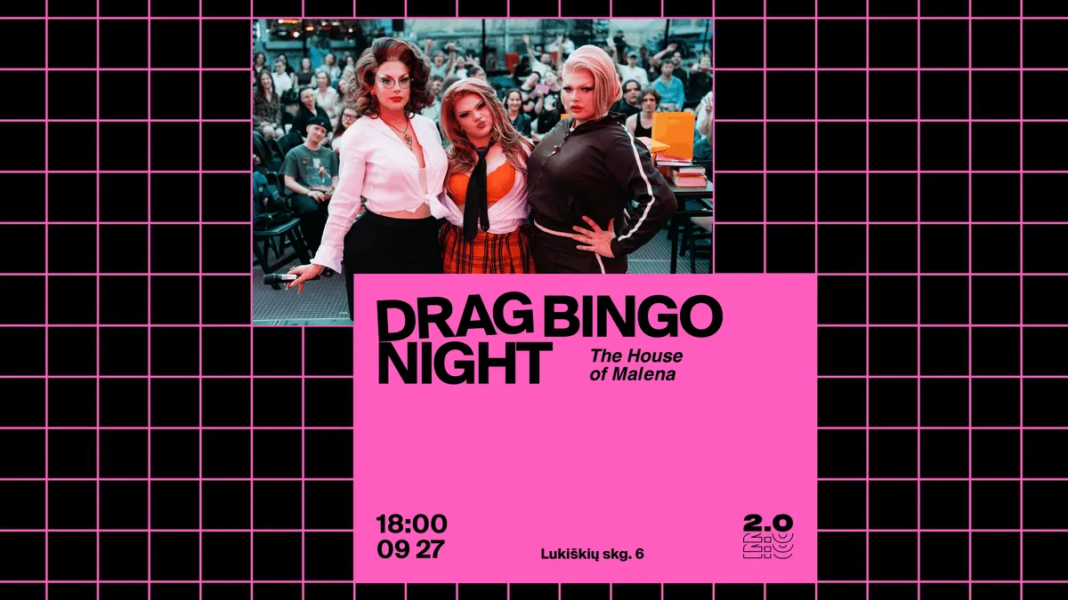 Drag Bingo | The House of Malena – Lukiškių kalėjimas 2.0