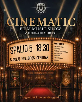 NAUJA DATA. Tarptautinis vyrų choras „Unia“ | Cinematic Film Music
