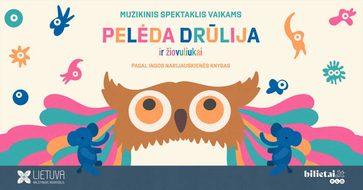 Pelėda Drūlija 2 | Drūlija ir žiovuliukai