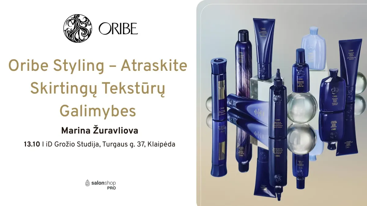 Oribe Styling – Atraskite Skirtingų Tekstūrų Galimybes