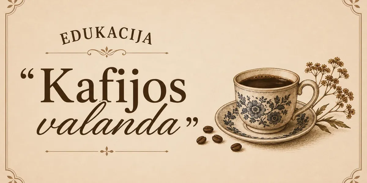 Edukacija „Kafijos valanda"