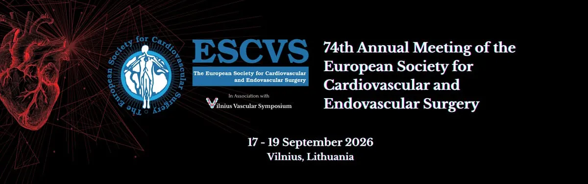 74th Annual Meeting of the European Society for Cardiovascular and Endovascular Surgery