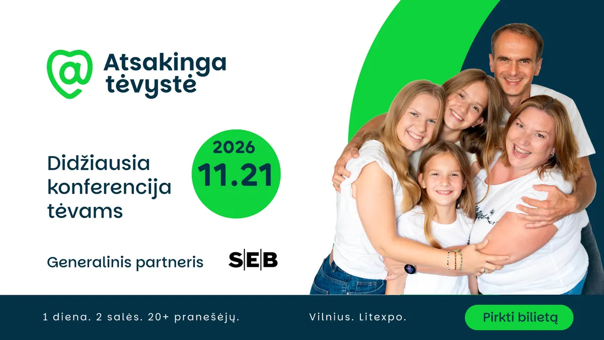 Atsakinga tėvystė 2026