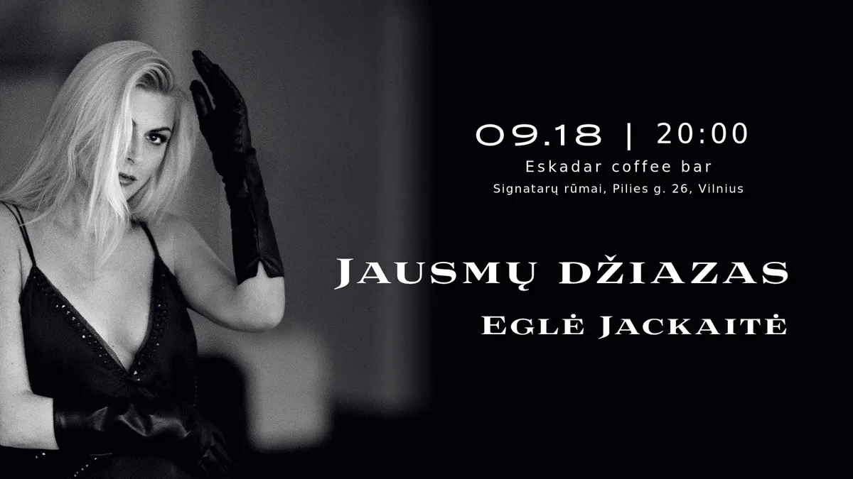 „Jausmų džiazas“ – vakaras, paliesiantis širdį