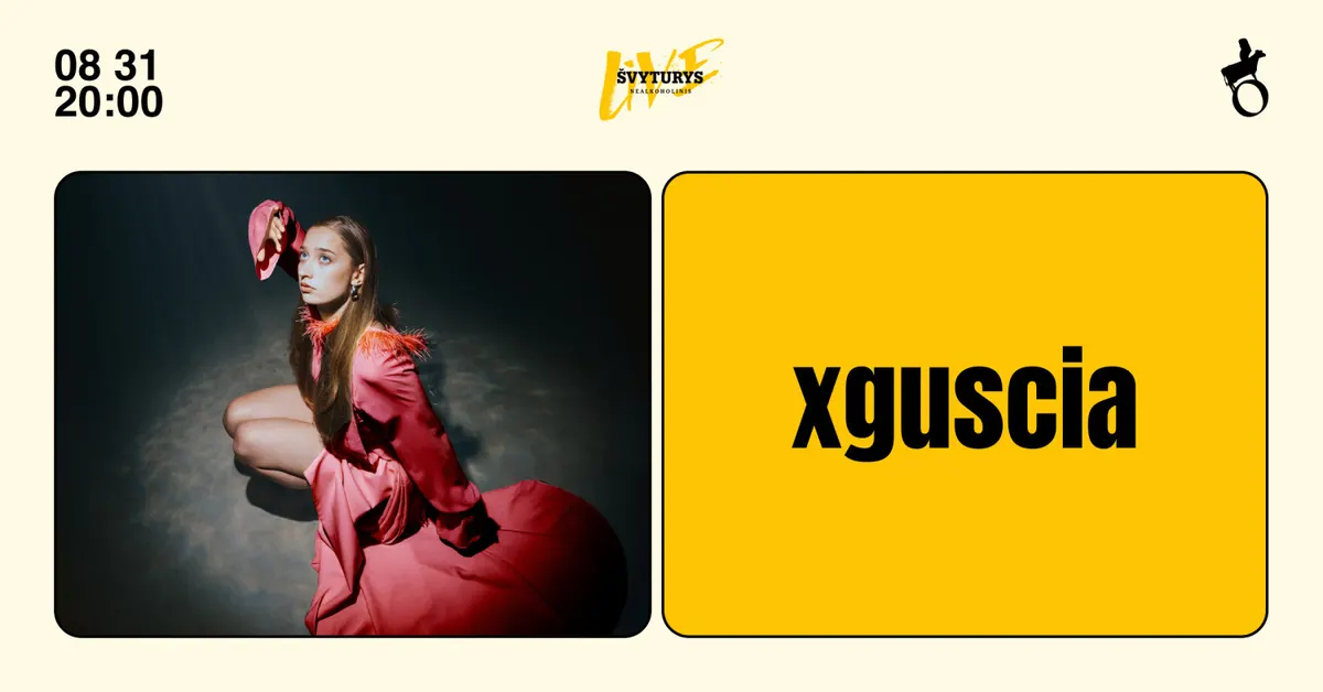 Švyturys Nealkoholinis LIVE: xguscia | Vasaros terasa