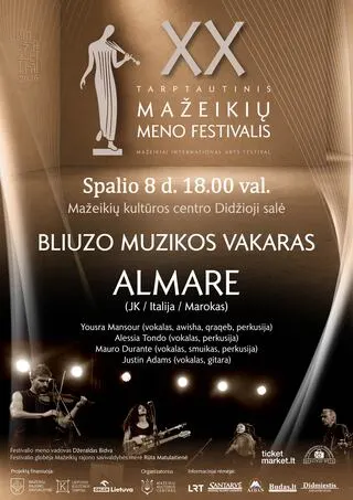 Bliuzo muzikos vakaras | XX tarptautinis Mažeikių meno festivalis