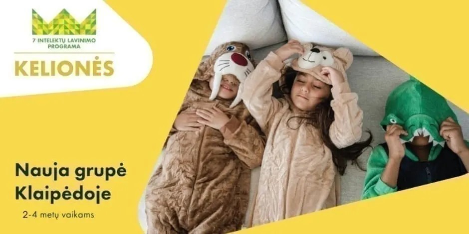 7 intelektų lavinimo programa KELIONĖS Klaipėdoje