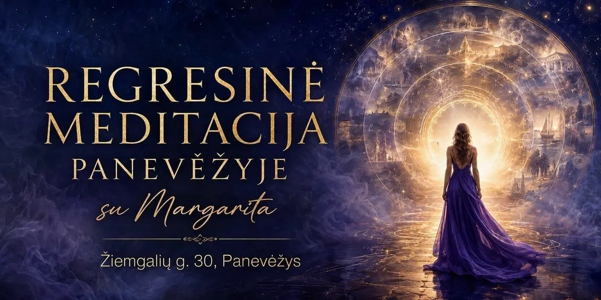 Regresinė meditacija su Margarita