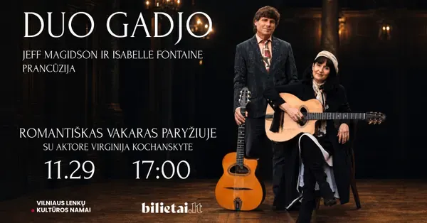 Duo Gadjo. Romantiškas vakaras Paryžiuje