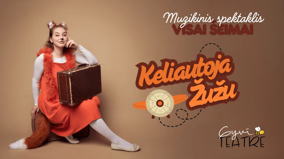 Keliautoja Žužu | GyviTeatre