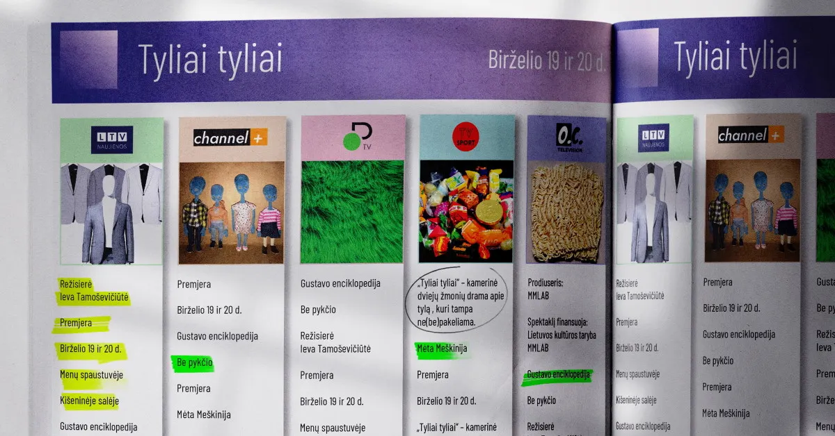 Tyliai tyliai | MMLAB