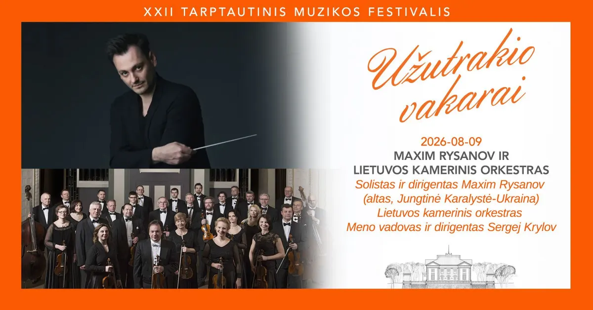 Maxim Rysanov Ir Lietuvos Kamerinis Orkestras