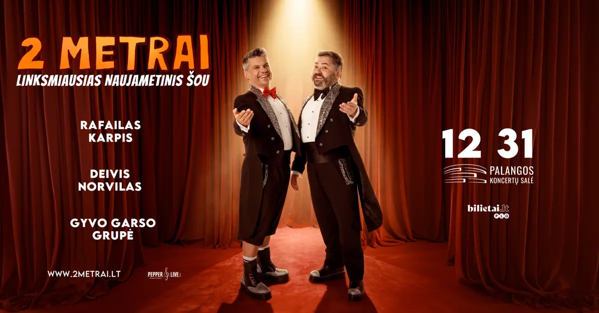 2 Metrai: Linksmiausias Naujametinis Šou