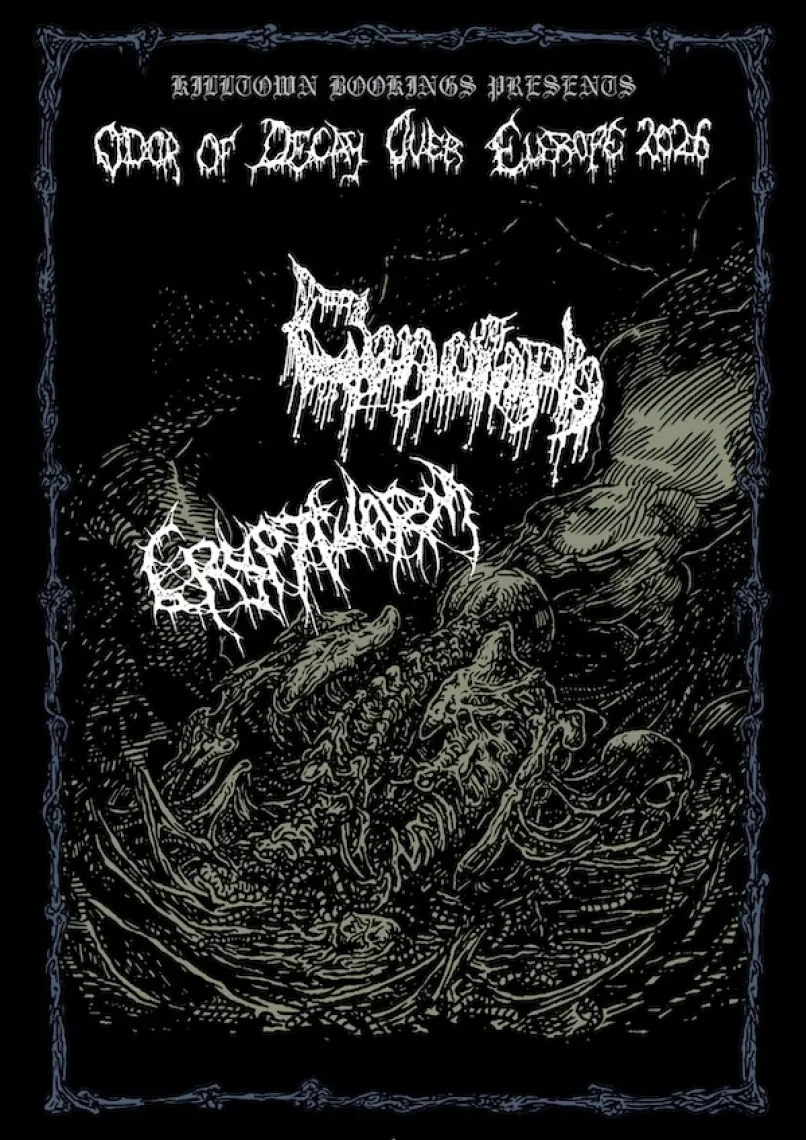 Odor of Decay Over Europe - CENOTAPH (Meksika) , CRYPTWORM (Lielbritānija)