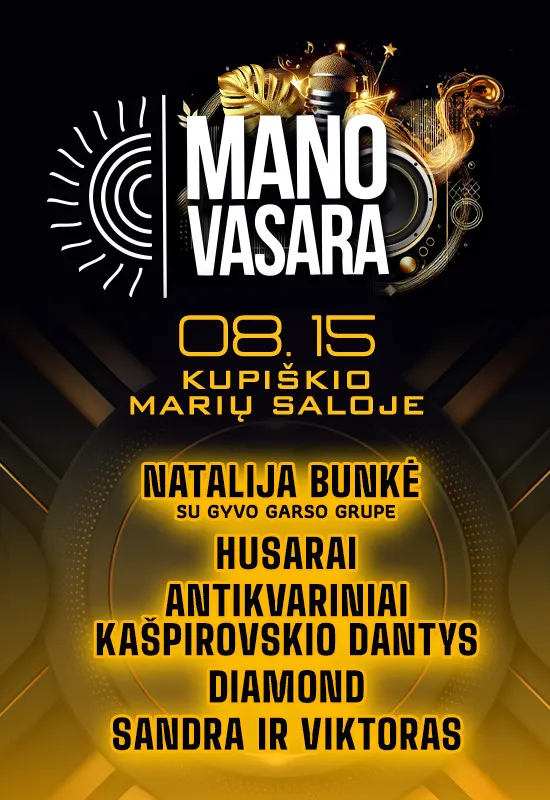Mano Vasara Kupiškyje 2026