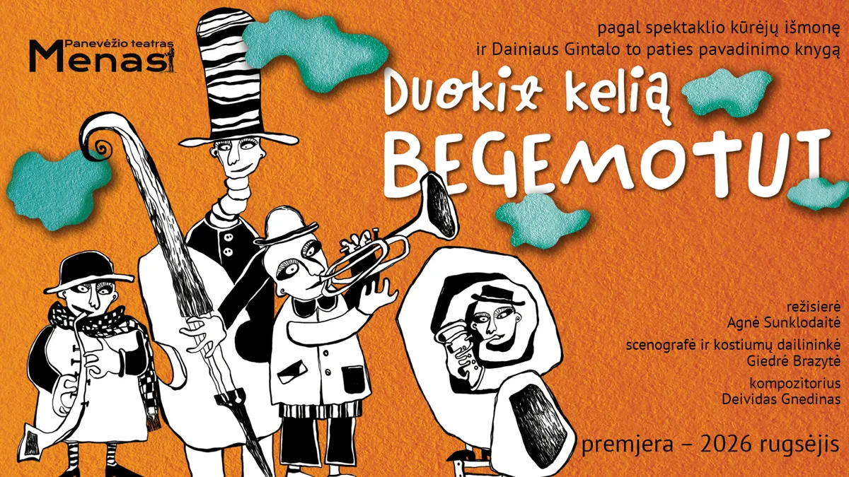 Duokit kelią begemotui | Menas