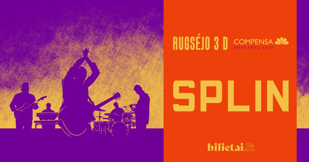 Legendinės grupės "SPLIN" koncertas